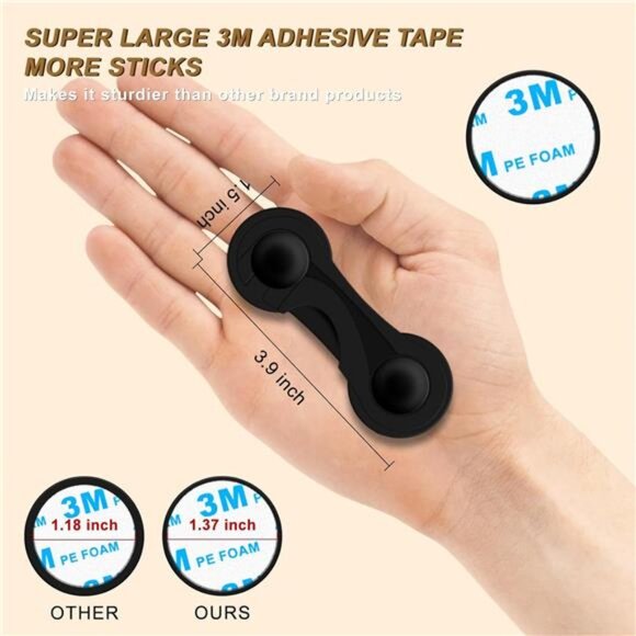 Child Safety Locks (10-Pack) - Baby Proof Cabinet Lock (No Drilling) 3M Adhesive - Picture 8 of 8